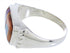 Silver Southwest Multicolor Ring Size 7-3/4 JX38095